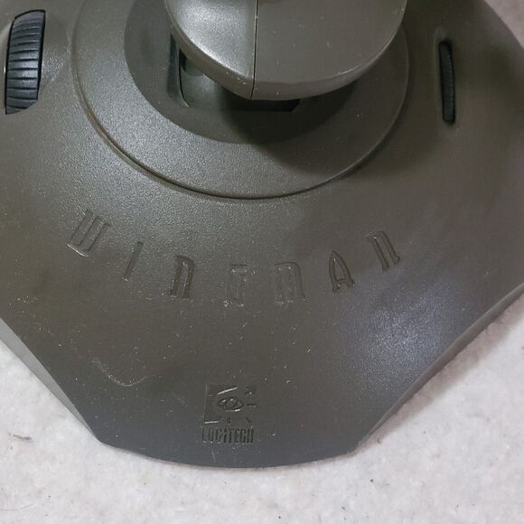 Vintage 1994 Logitech Wingman Joystick #3001 Gaming Flight Stick PC MAC Not Test - Picture 2 of 6